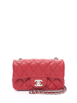 CHANEL Pre-Owned: Красная сумка 