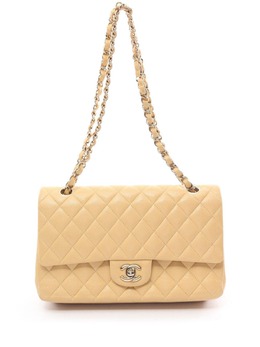 CHANEL Pre-Owned: Бежевая сумка 