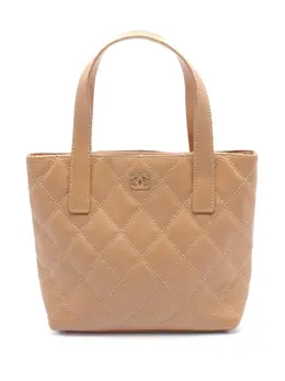 CHANEL Pre-Owned: Коричневая сумка 