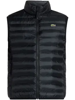 Lacoste: Чёрный жилет 