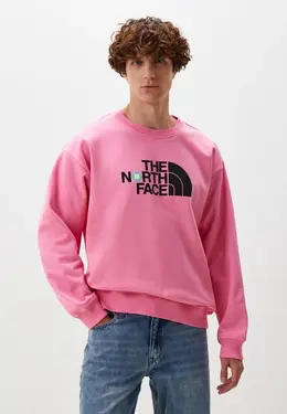 The North Face: Розовый свитшот 