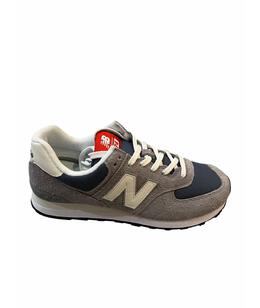 NEW BALANCE: Серые кроссовки 