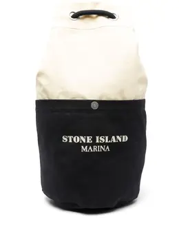 Stone Island: Жёлтый рюкзак 