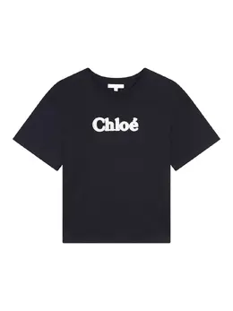 CHLOÉ: Хлопковая футболка 