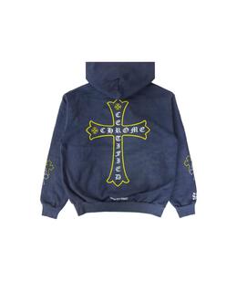 CHROME HEARTS: Голубая толстовка 