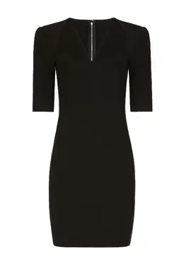 DOLCE&GABBANA: Чёрное платье 