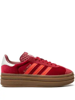 adidas: Красные кроссовки  Gazelle