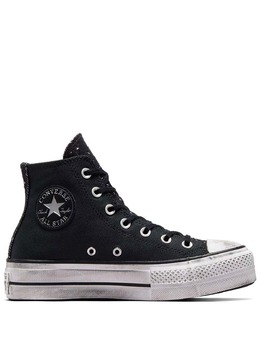 Converse: Чёрные кроссовки  Chuck Taylor All Star Lift