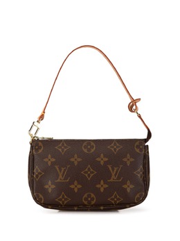 Louis Vuitton Pre-Owned: Коричневая сумка 