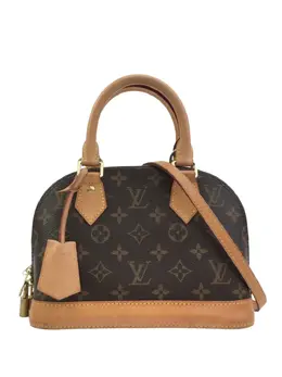 Louis Vuitton Pre-Owned: Коричневая сумка 