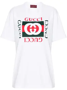 Gucci: Футболка с принтом 