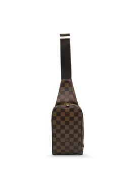 Louis Vuitton Pre-Owned: Коричневая сумка через плечо 