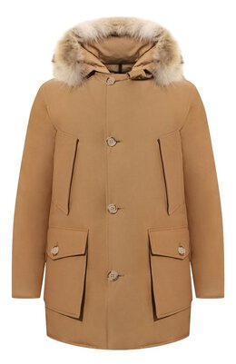 Woolrich: Пуховик с поясом 