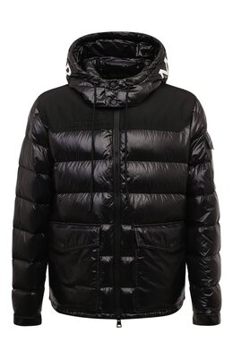 Moncler: Пуховик с капюшоном 