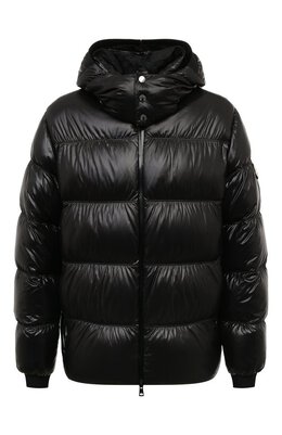 Moncler: Пуховик с капюшоном 