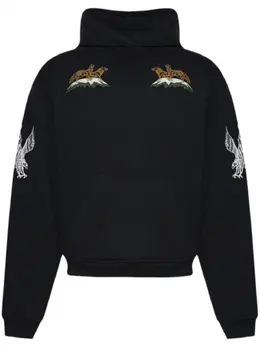 RHUDE: Чёрная толстовка 