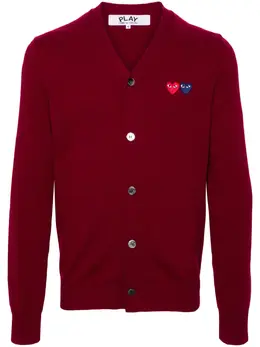 Comme Des Garçons Play: Кардиган  Heart из шерсти