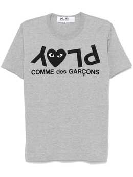 Comme Des Garçons Play: Футболка с принтом 