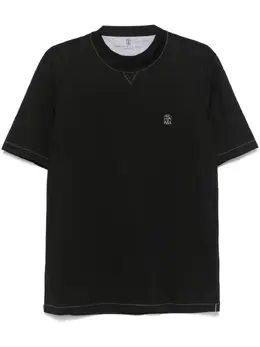 Brunello Cucinelli: Чёрная футболка 