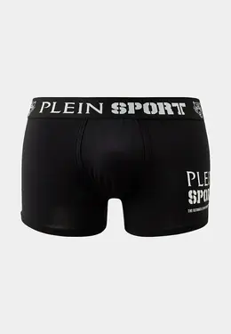 Plein Sport: Чёрные трусы 