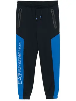 Ea7 Emporio Armani: Синие брюки 