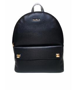 FURLA: Чёрный рюкзак 