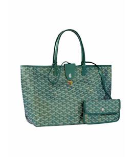 GOYARD: Зелёная сумка 