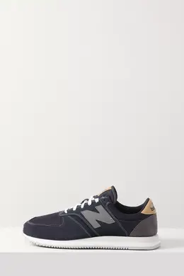 New Balance: Синие кроссовки 