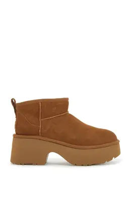 Ugg: Коричневые ботинки  Ultra Mini