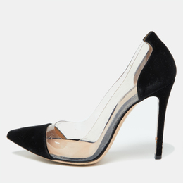 Gianvito Rossi: Чёрные туфли  Plexi