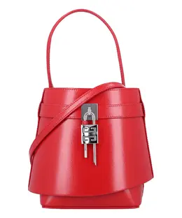 Givenchy: Красная сумка  Lock