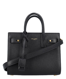 Saint Laurent: Чёрная сумка  Sac de Jour