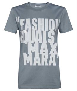 MAX MARA: Хлопковая футболка 