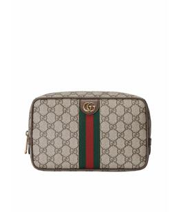 GUCCI: Бежевый клатч 