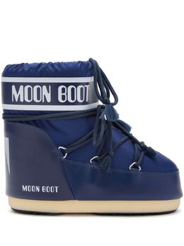 Moon Boot: Синие ботинки 