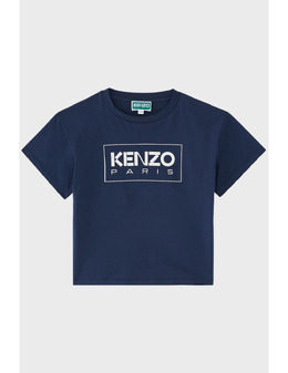 KENZO: Синяя футболка 