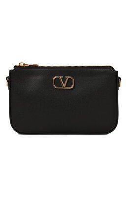 Valentino: Чёрная сумка  VLogo Signature