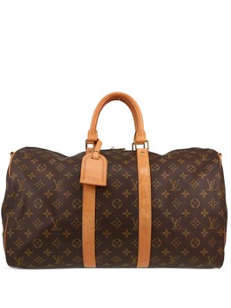 Louis Vuitton Pre-Owned: Коричневая сумка 