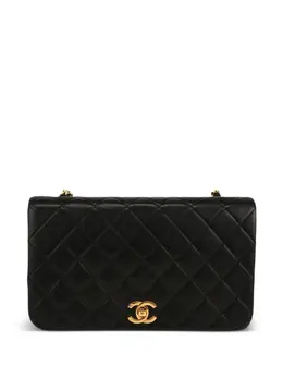 CHANEL Pre-Owned: Чёрная сумка 