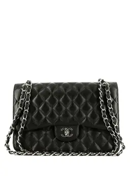CHANEL Pre-Owned: Чёрная сумка 