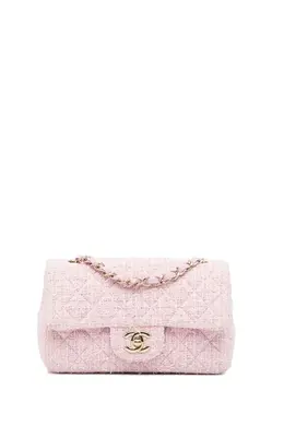 CHANEL Pre-Owned: Розовая сумка через плечо 