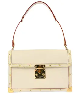 Louis Vuitton Pre-Owned: Белая сумка 