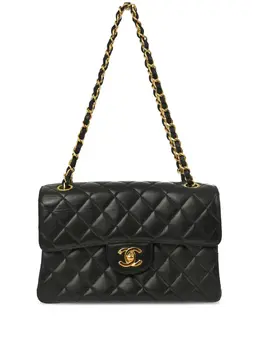 CHANEL Pre-Owned: Чёрная сумка 