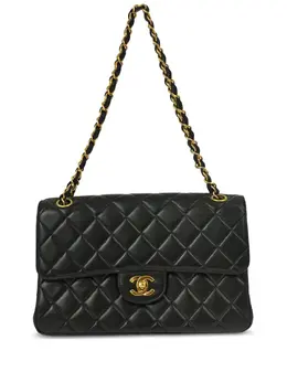 CHANEL Pre-Owned: Чёрная сумка 