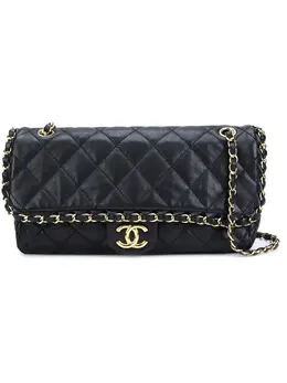 CHANEL Pre-Owned: Чёрная сумка 