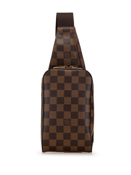 Louis Vuitton Pre-Owned: Коричневая сумка через плечо 