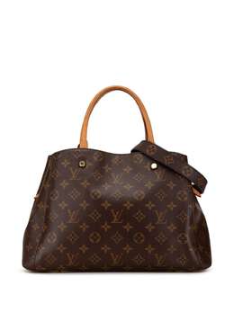 Louis Vuitton Pre-Owned: Коричневая сумка 