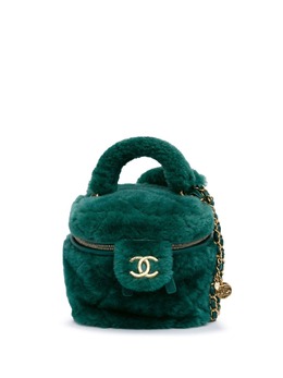 CHANEL Pre-Owned: Зелёная сумка 