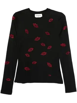 Sonia Rykiel: Чёрный топ 