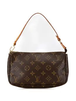 Louis Vuitton Pre-Owned: Коричневая сумка 